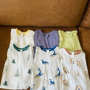 Kyte Baby Bundle 6-12 zip rompers